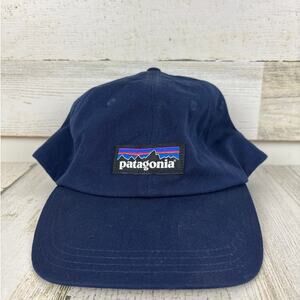 Patagonia mens navy blue baseball cap hat adjustable one size